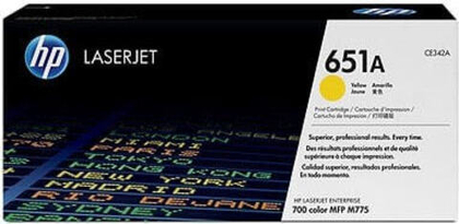 Картридж тонерный Yellow HP 651A 16000 pages 1 шт