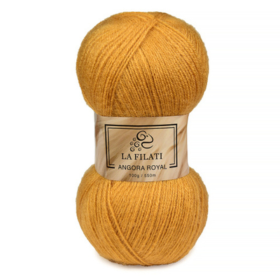 Пряжа La Filati Angora royal 100гр. 550 м; 20% шерсть, 80% Акрил цвет 310