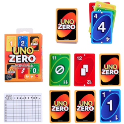 Настольная карточная игра UNO Zero Mattel JHH JHH4848 — фото 2