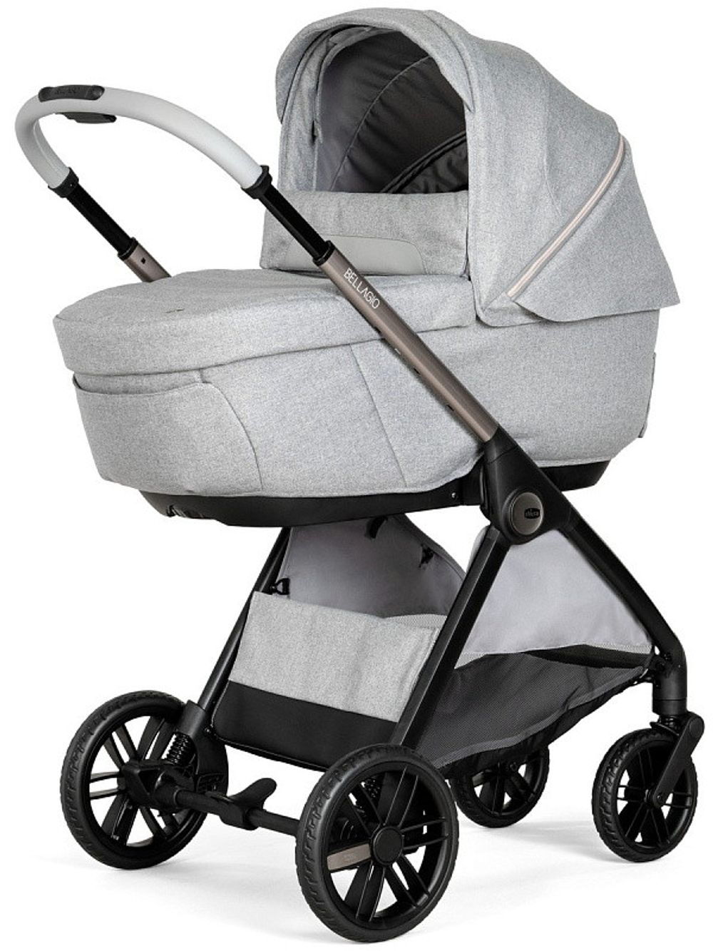 Коляска Chicco Bellagio 3 в 1 с автокреслом Kory Plus Black Satin Lunar Rock