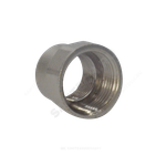 Муфта латунь никель переходная Ду 15х10 (1/2"х3/8") ВР/ВР RTP (РосТурПласт) 25170