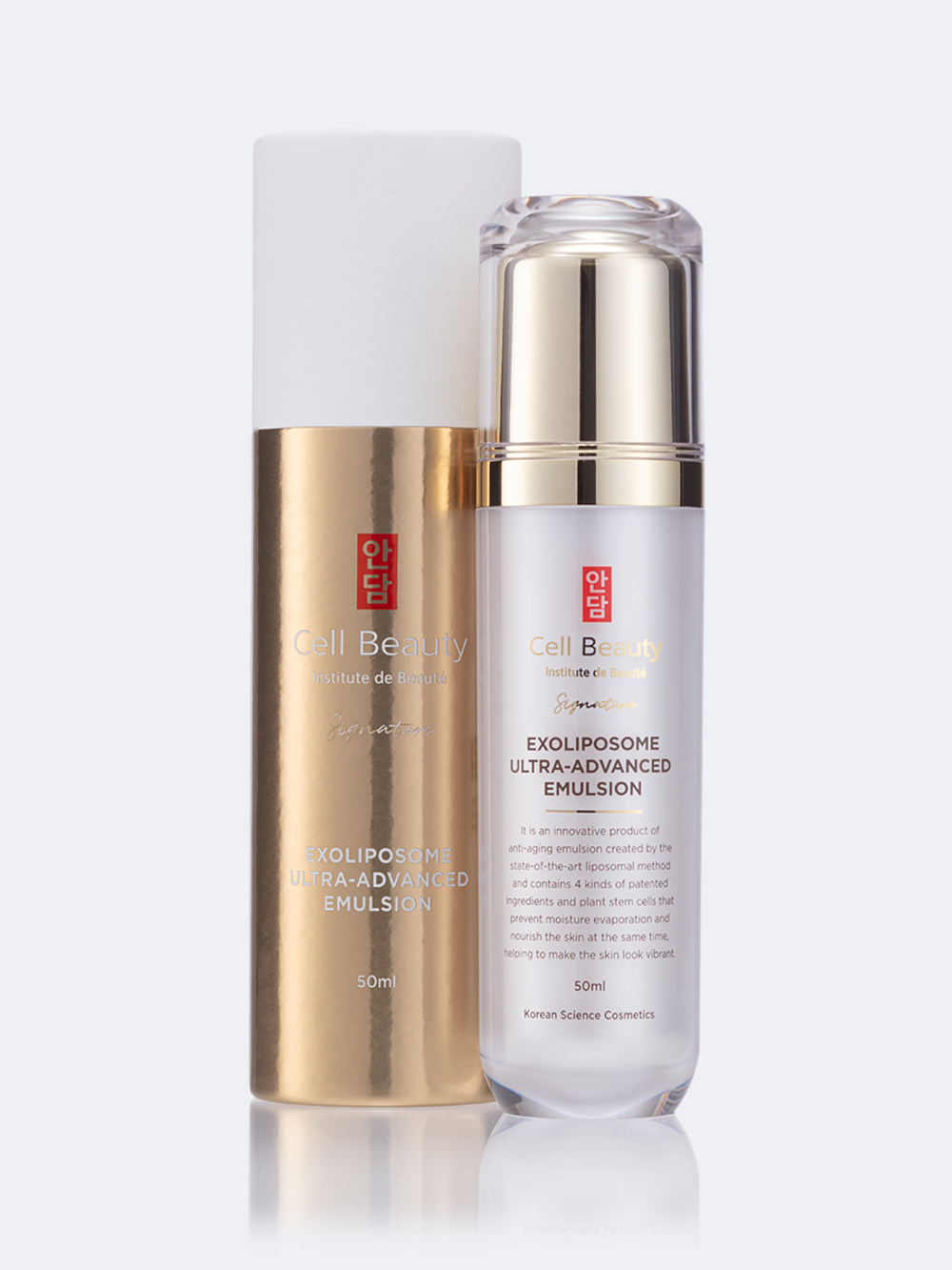 Cell Beauty Эмульсия с экзолипосомами -Exoliposome Ultra-Advanced Emulsion Cell Beauty Signature,50 мл
