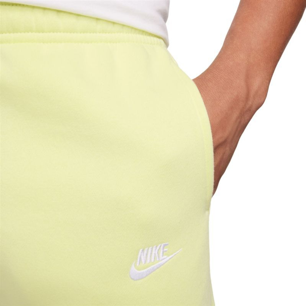 Мужские теннисные штаны Nike Sportswear Club Fleece - luminous green/luminous green/white