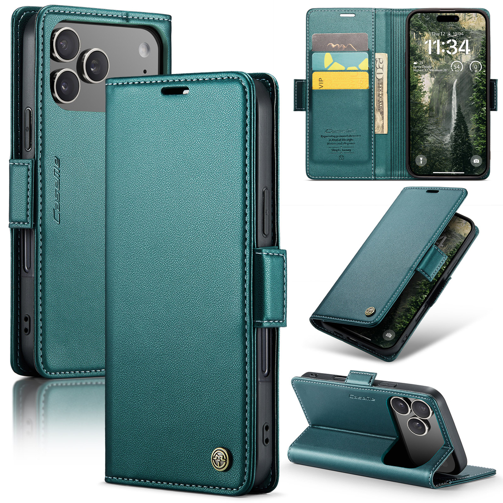 Чехол-книжка CaseMe Smooth iPhone 17 Pro