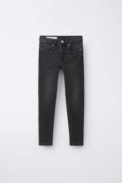 ZARA ДЖИНСЫ SKINNY FIT, ЧЕРНЫЙ