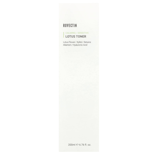 Rovectin, успокаивающий тонер с лотосом, 200 мл