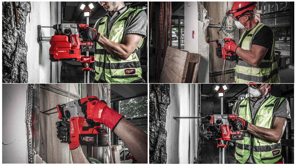 Новинка! Легкий старт: Аккумуляторный перфоратор Milwaukee M18 BLH-0, 2,3 Дж, Dmax 26 мм 4933479426