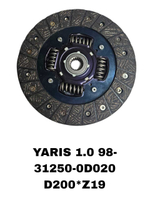 Диск сцепления ведомый 31250-0D020 на Toyota YARIS 1,0— купить в Алматы | ADAL AUTO