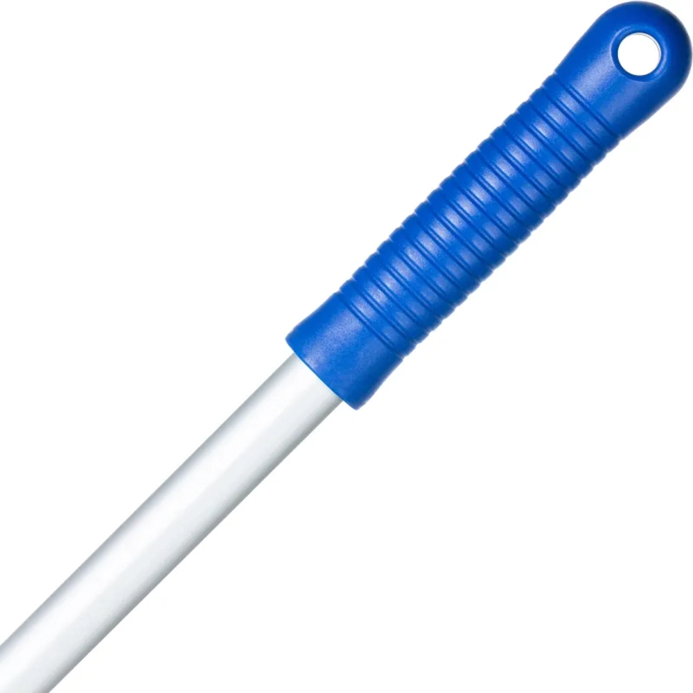 Рукоятка (ручка) для инвентаря Luscan Professional 130 см алюминий d22 мм синяя (с еврорезьбой)