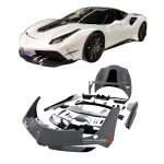 Карбоновый обвес для Ferrari 488 GTB Spider 2015-2019 Феррари