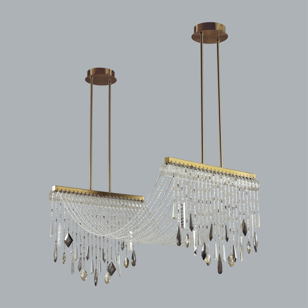 Подвесная светодиодная люстра Odeon Light AFINA 5420/48L