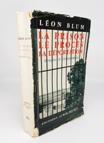 "LOeuvre de Leon Blum. Memoires. La Prison et le Proces. A Lechelle Humaine 1940-1945  Lion Blum (Леон Блюм). 1955 г.