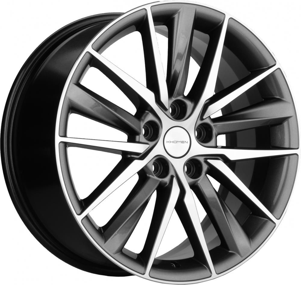 Khomen 1807 8x18 5x112 ET 39 Dia 66.6 (GFP)