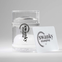 Штамп Swanky Stamping прозрачный силиконовый двойной 4см