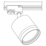 Однофазный трековый светильник Citilux Hardy CL002T10