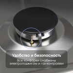 Газовая варочная панель Zigmund & Shtain G 15.4 S