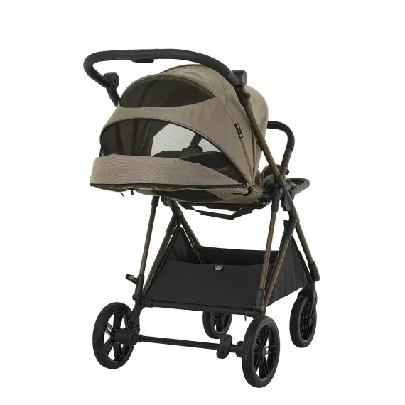 Прогулочная коляска Pituso Carbon Rx Tuareg Beige Gold