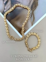 Браслет на руку кафф широкий бижутерия old money
