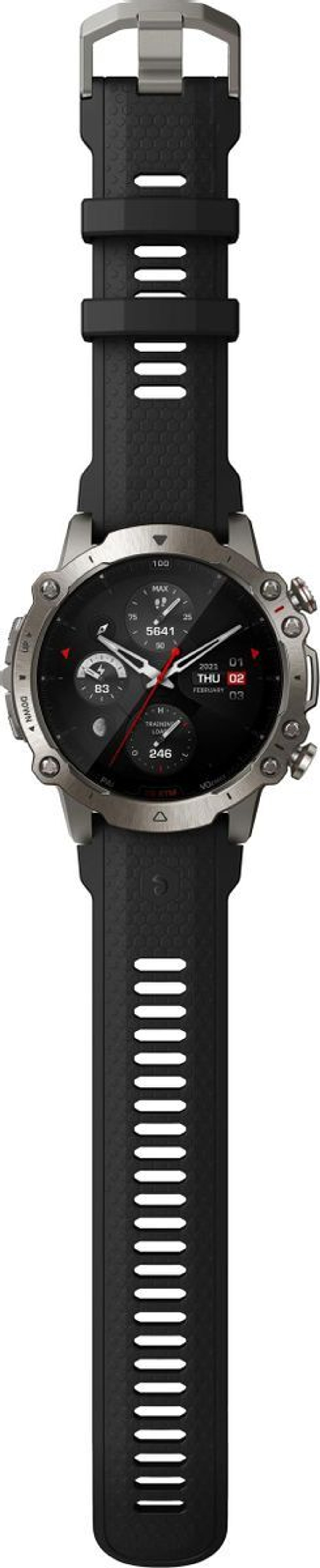 Умные часы Amazfit Falcon (A2029) Titanium (Supersonic Black Strap)