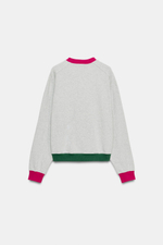 ТОЛСТОВКА С КОНТРАСТНОЙ ОТДЕЛКОЙ FRUIT OF THE LOOM™ — ZARA