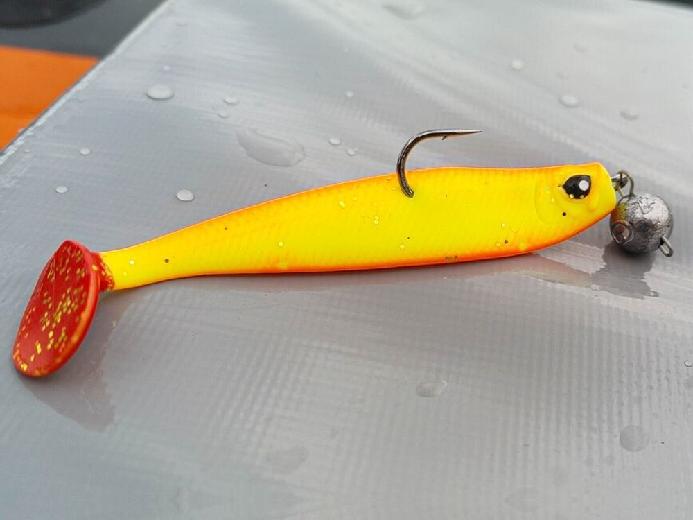 Виброхвосты LJ 3D Series RED TAIL SHAD 5.0in (12.50)/PG03 3шт.