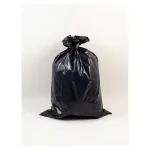 Мешки для мусора 240 л, черные, в рулоне 10 шт., ПВД, 30 мкм, 112х140 см, PACLAN Professional, 1338717
