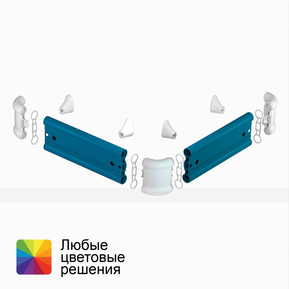 Поручень-отбойник H150, индивидуальный