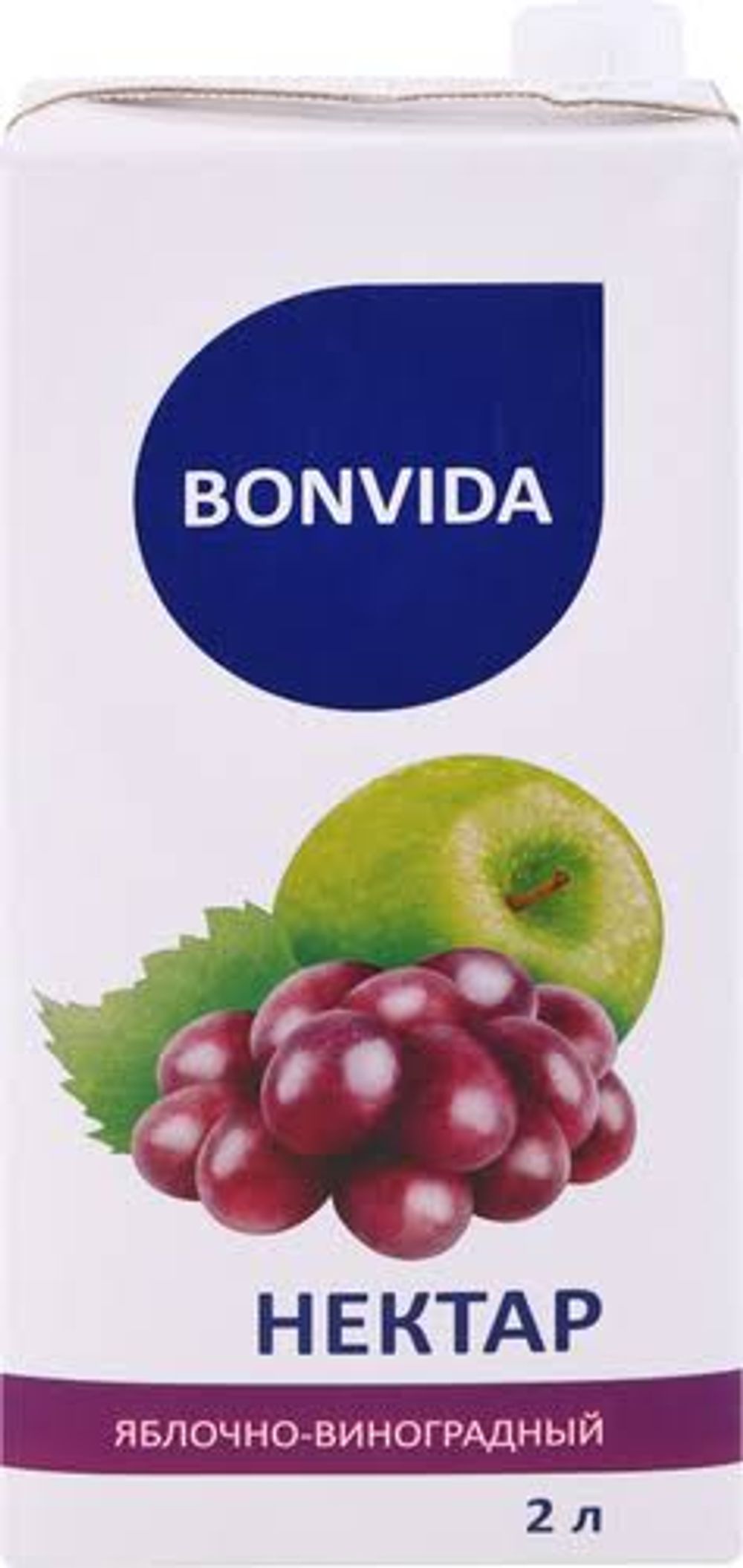 Нектар BONVIDA Яблочно-виноградный т/пак. (Россия) 2L