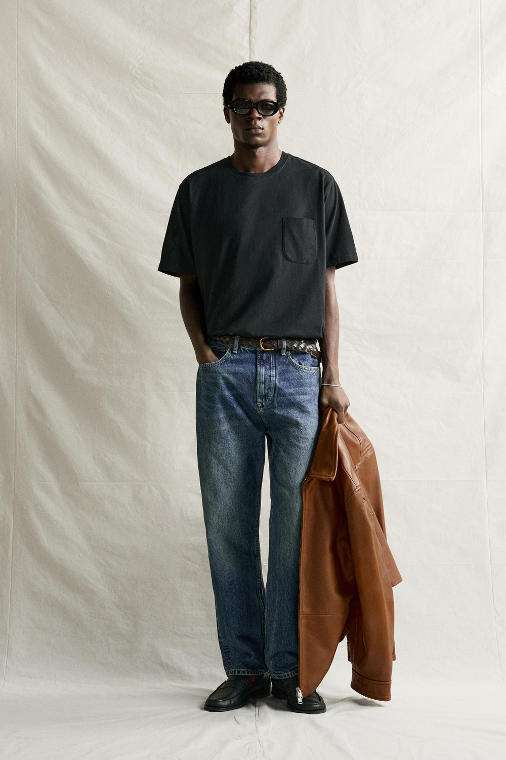 ЛЕГКАЯ ФУТБОЛКА RELAXED FIT — ZARA