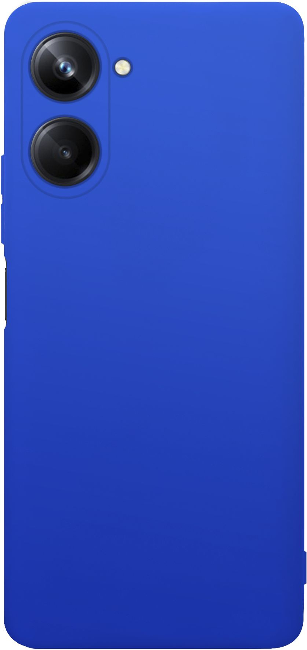 Мягкий Soft Touch чехол из силикона для REALME 10 PRO (не PLUS !) с бархатной подкладкой