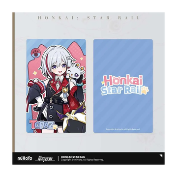 Карточка коллекционная Топаз Topaz Honkai: Star Rail Tiny cat series