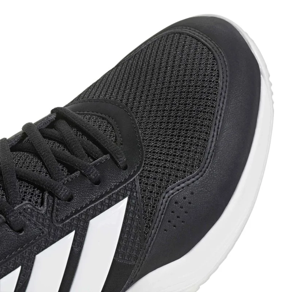 Buty tenisowe Adidas GameCourt 3 M Clay - core black/footwear white/footwear white