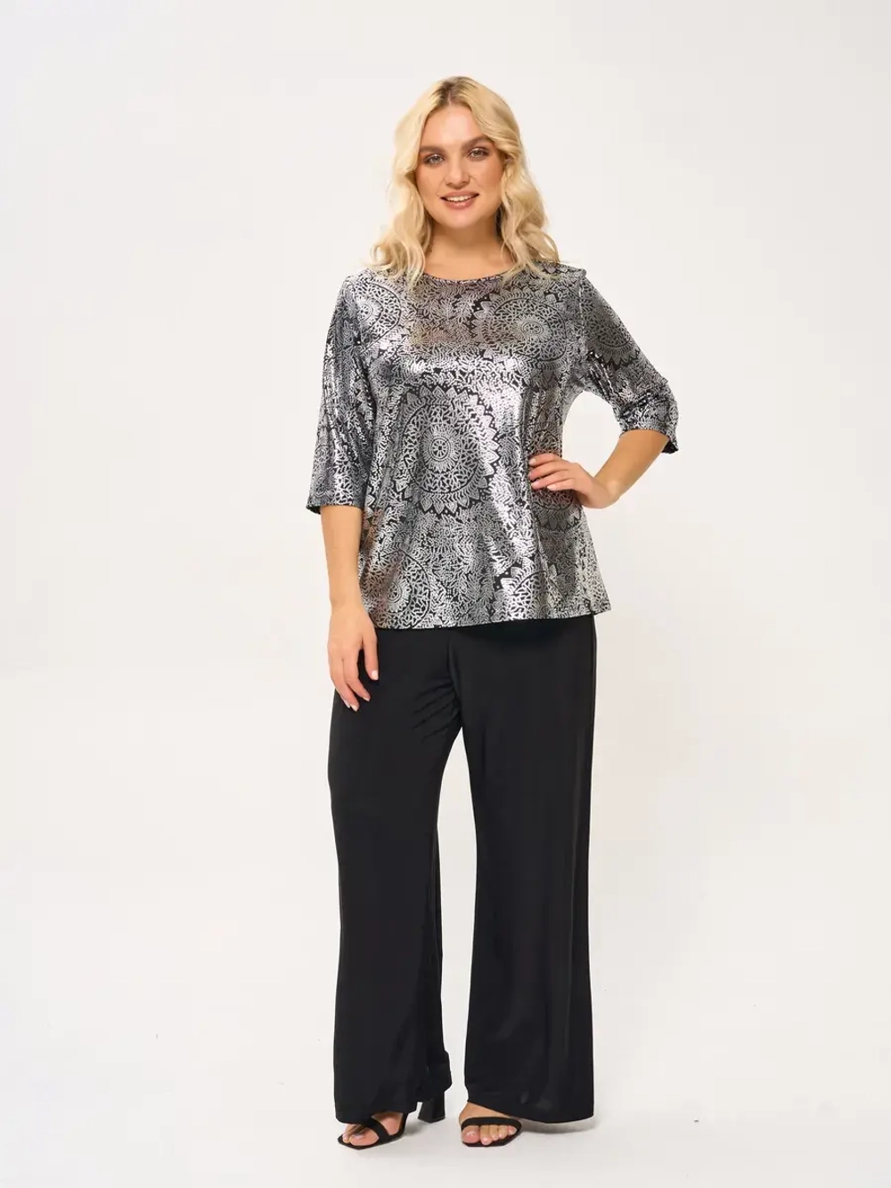 Блузка женская больших размеров