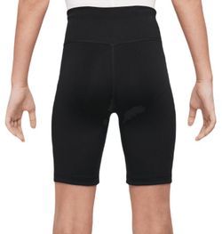 Шорты для девочки теннисные Nike Dri-Fit One Bike Shorts - черный