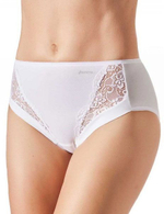 Высокие трусики с кружевом Esencial Lace (Размер: L) (Цвет: черный)