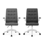 Компьютерное кресло Woodville Elga gray, white