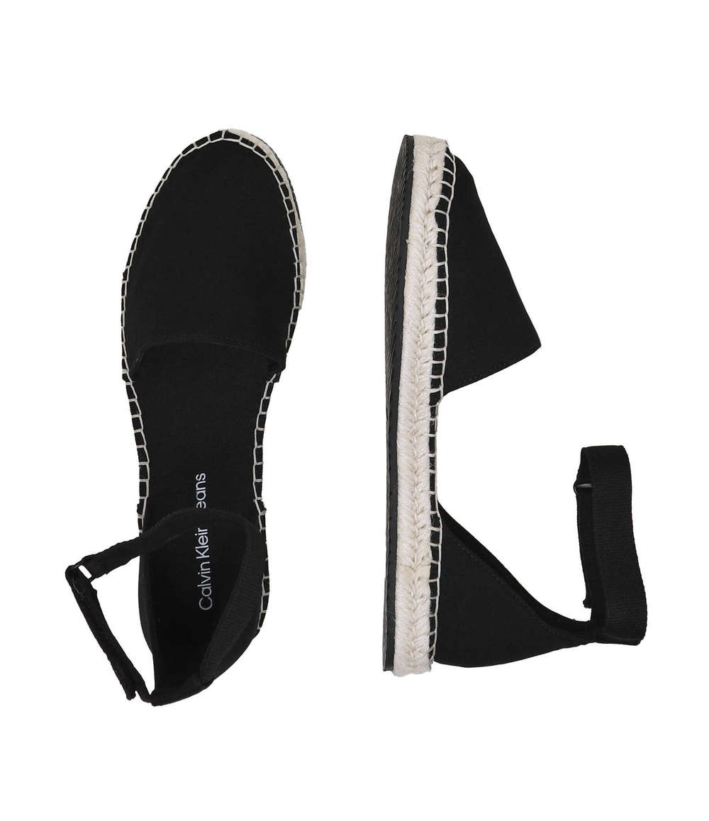 Эспадрильи Ankle CALVIN KLEIN JEANS - черный(YW0YW01027)