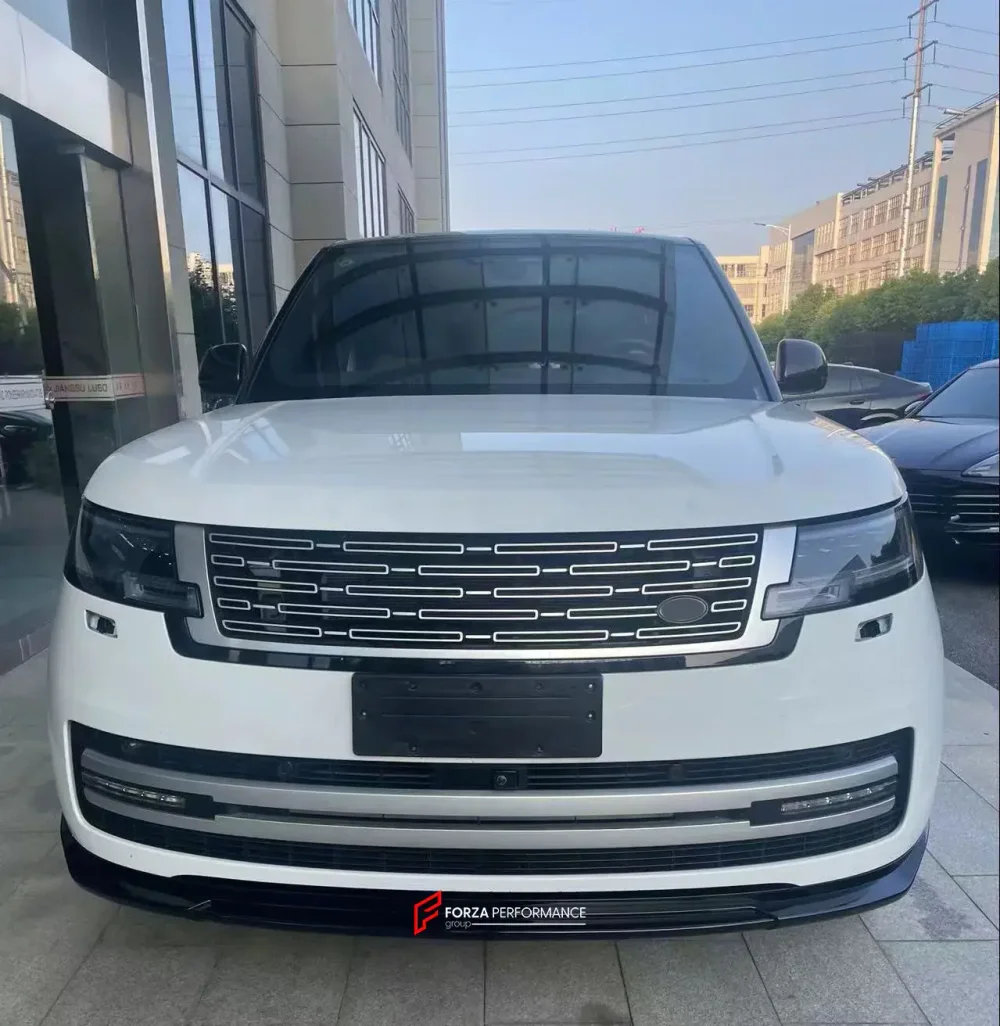 Передняя губа FORZA для LAND ROVER RANGE ROVER L460 2021+ тюнинг Рейндж Ровер