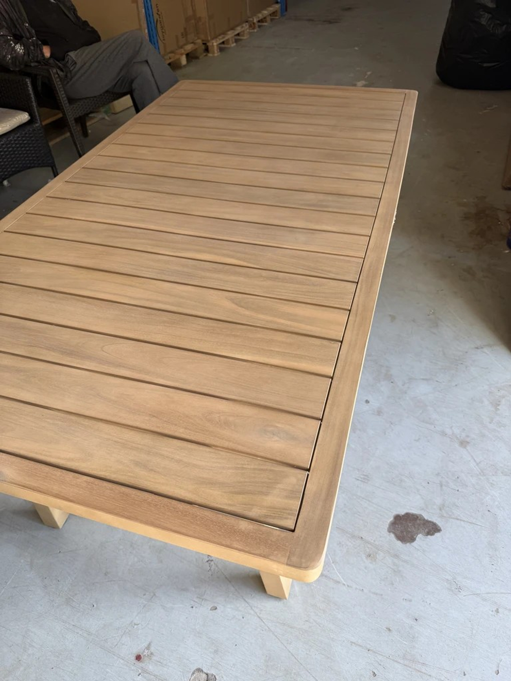Стол садовый обеденный Joygarden РИМИНИ 230 см, Light Teak