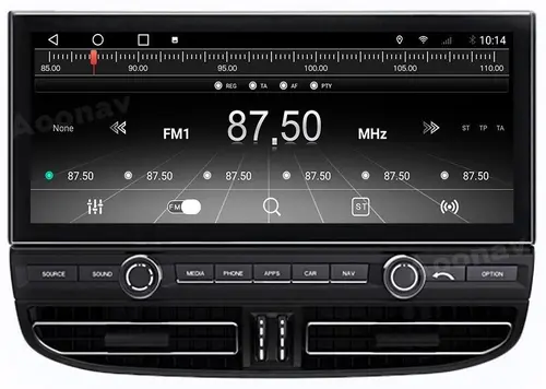 Магнитола для Porsche Cayenne 958 2016-2018 (взамен PСM 4.0) - RDL-Cayenne монитор 12.3" на Android 12, Быстрая, CarPlay, 4G SIM-слот