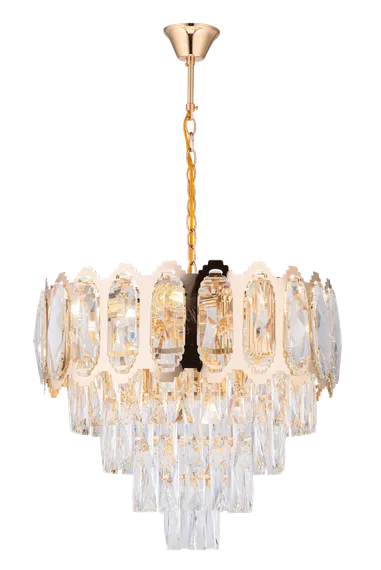 Люстра подвесная Sfera Sveta 1978/9 FG, 9×40 Вт, золотая