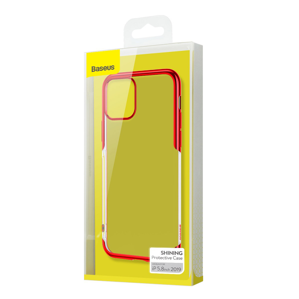 Чехол для Apple iPhone 11 Pro Baseus Shining Protective Case - Red