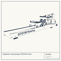 Гребной тренажер GTGYM Frank — от 38 000 ₽