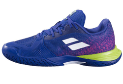 Детские теннисные кроссовки Babolat Jet Mach 3 Junior All Court - dark blue