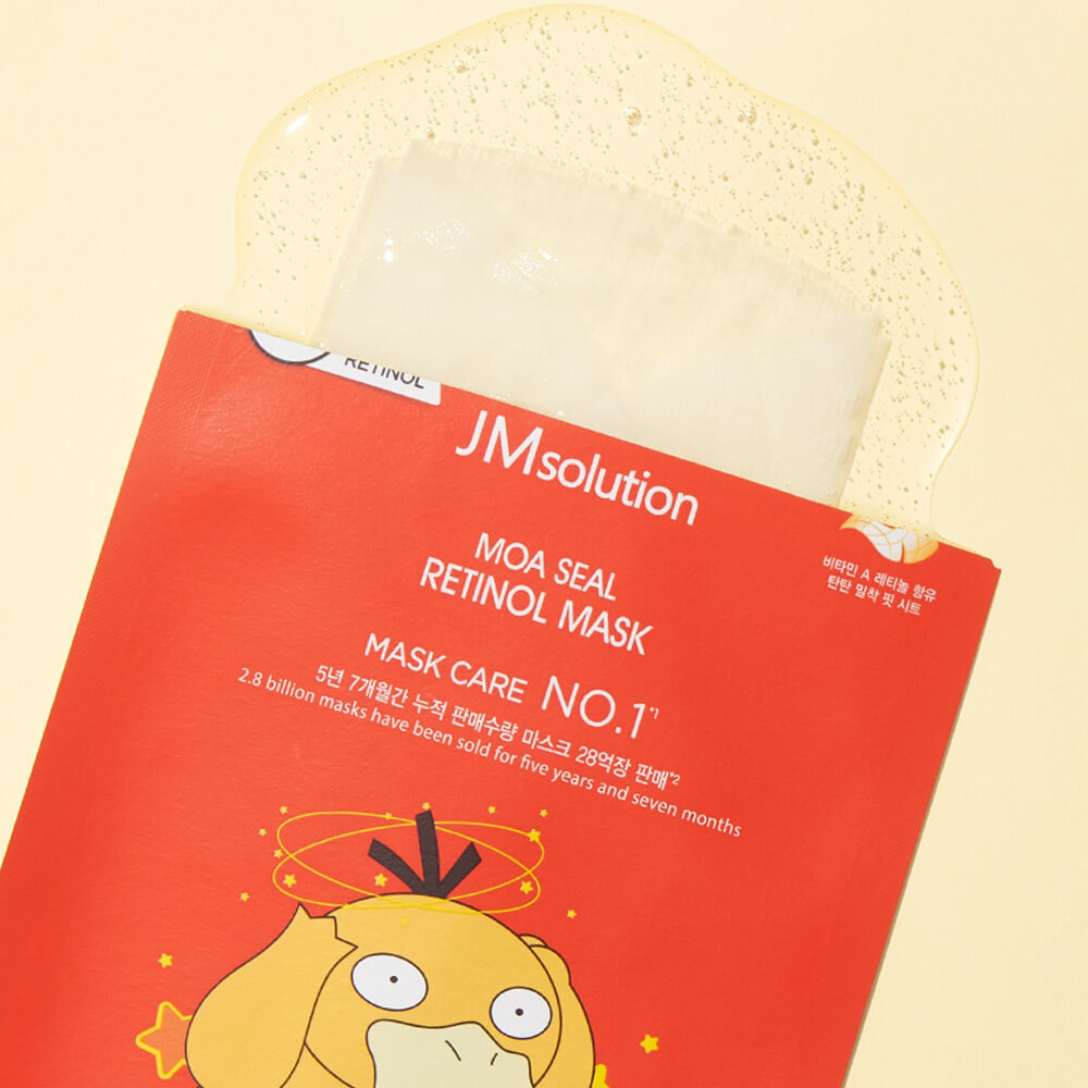 Выравнивающая тканевая маска с ретинолом JMsolution Moa Seal Retinol Mask