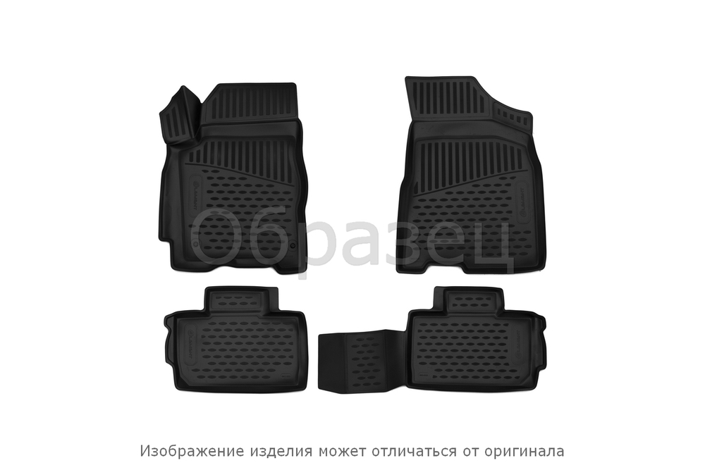 Коврики в салон CHERY QQ6 06/2006->, 4 шт. (полиуретан)