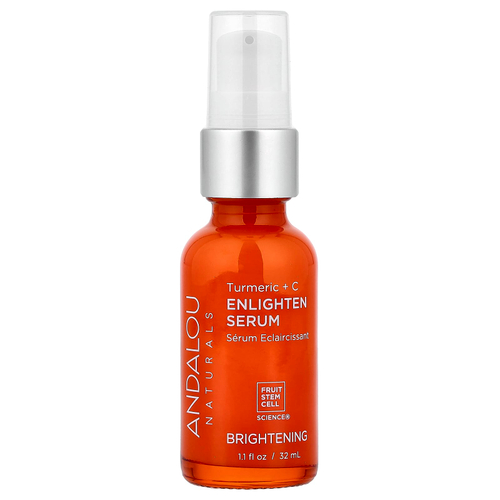 Andalou Naturals, осветляющая сыворотка, с куркумой и витамином C, 32 мл (1,1 жидк. унции)