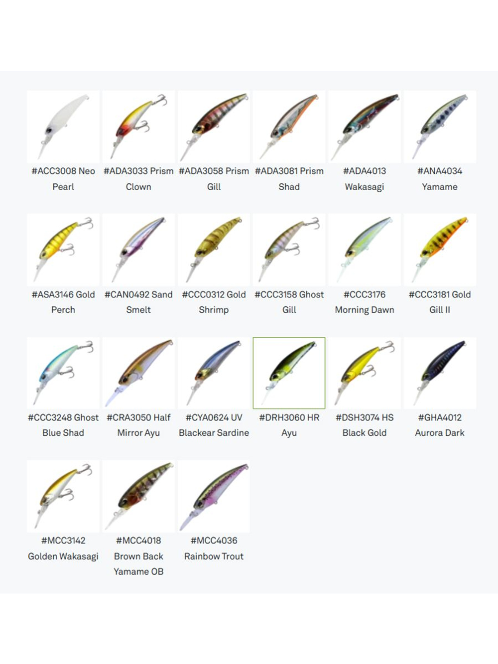 Воблер DUO Realis Shad 59MR SP, CSA3237 Inakk, 59 мм, 4,7 г, нейтральный, шэд