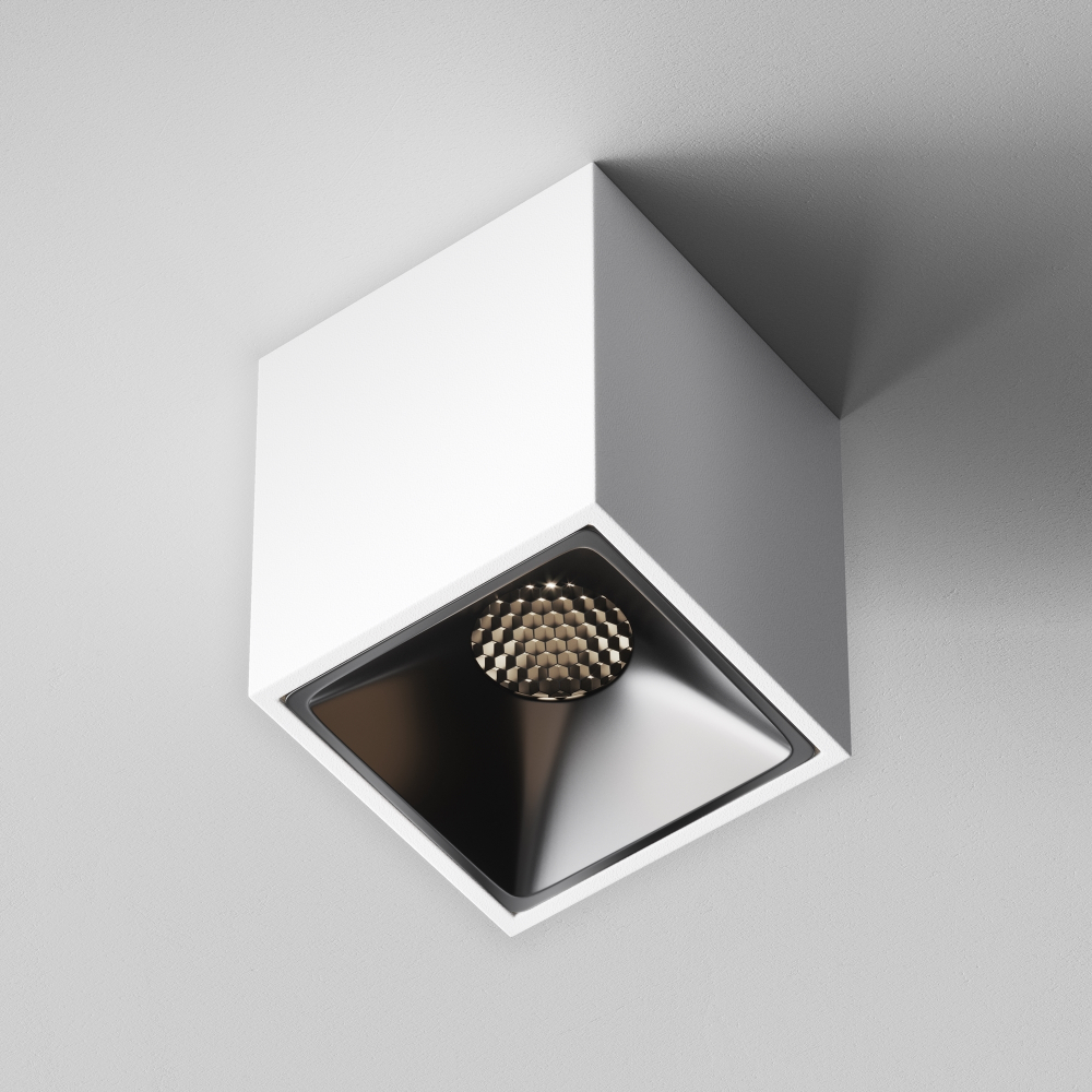 Накладной светодиодный светильник Maytoni Alfa LED C065CL-8W4K-SQ-WB