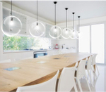 Pendant design lamp  SELENE by ClassiCon D40 (Black)